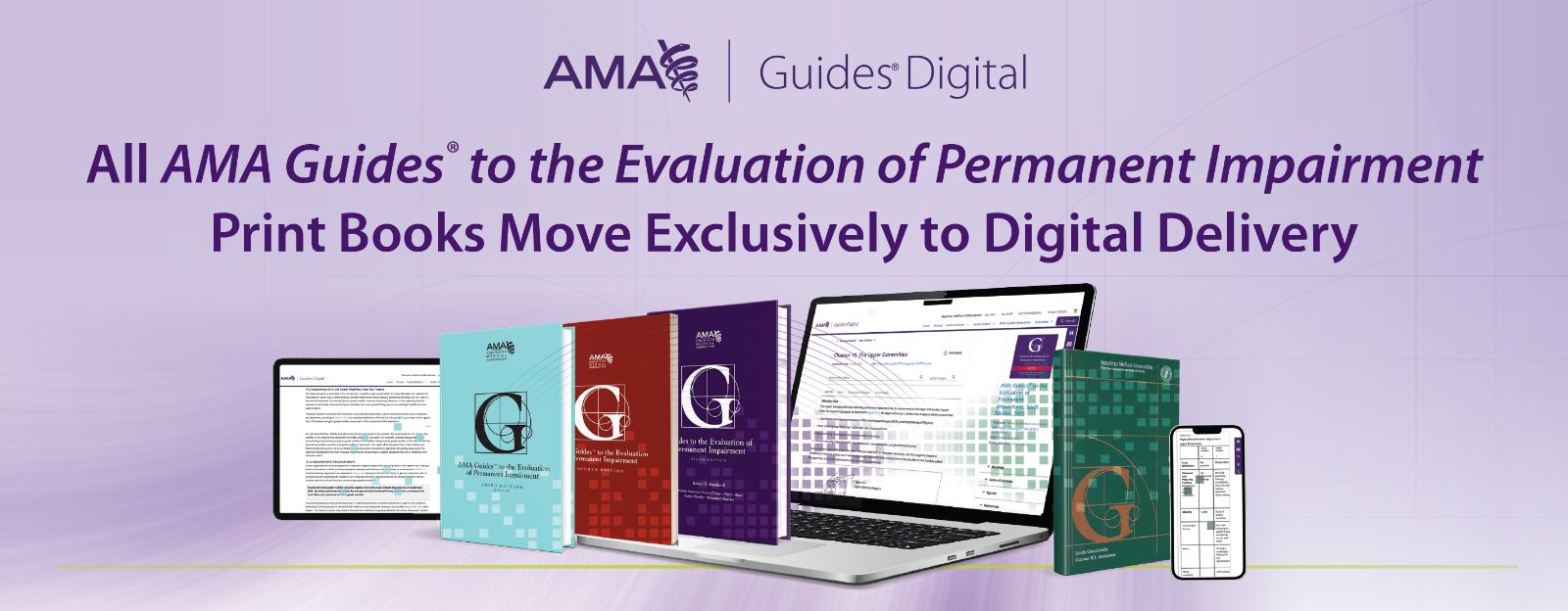 All AMA Guides Print Books Move Exclusively to Digital Delivery